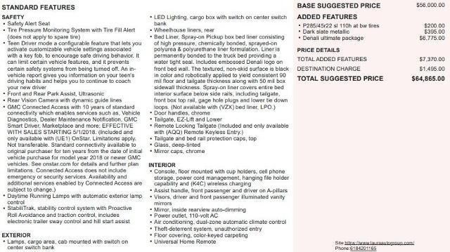 2018 GMC Sierra 1500 Denali