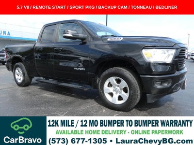 2021 RAM 1500 Big Horn Quad Cab 4x4 6'4" Box