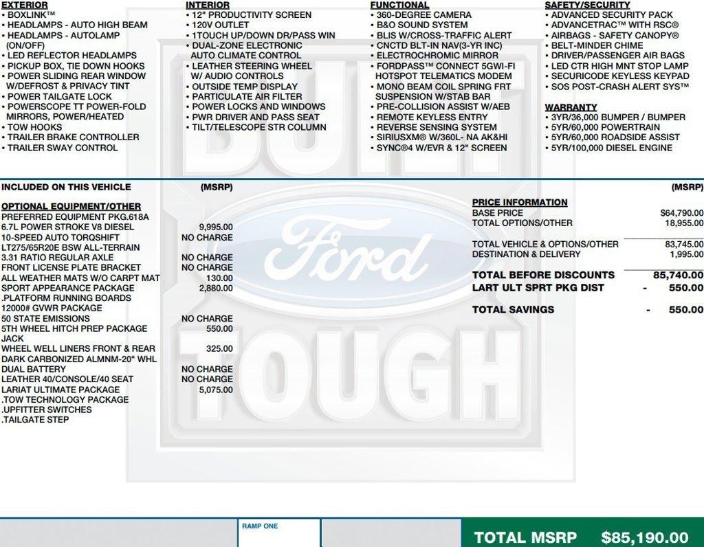2023 Ford F-350 LARIAT