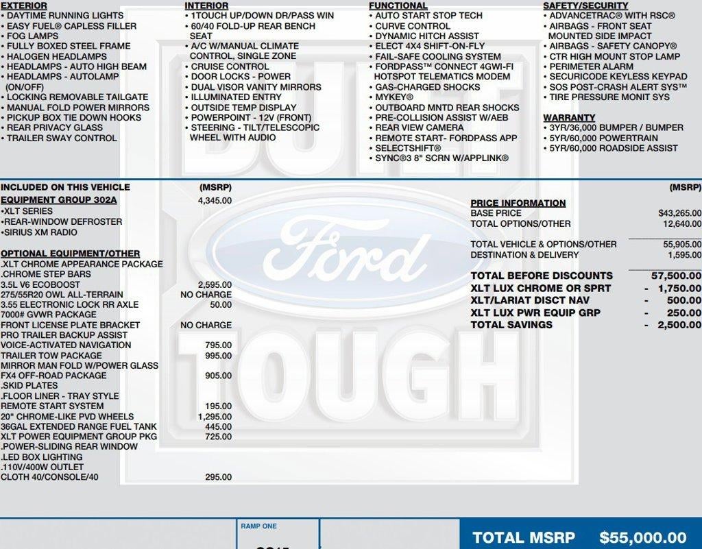 2020 Ford F-150 XL