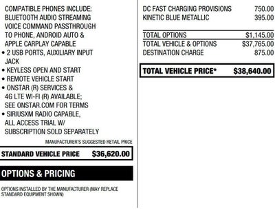 2020 Chevrolet Bolt EV LT