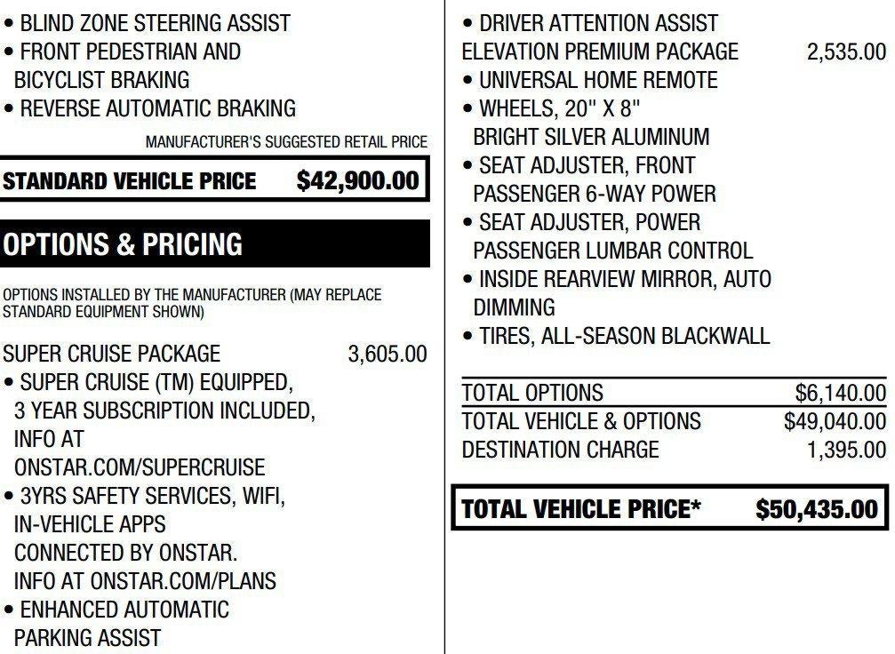 2025 GMC Acadia Elevation