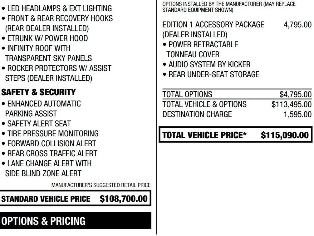 2023 GMC HUMMER EV Pickup 3X