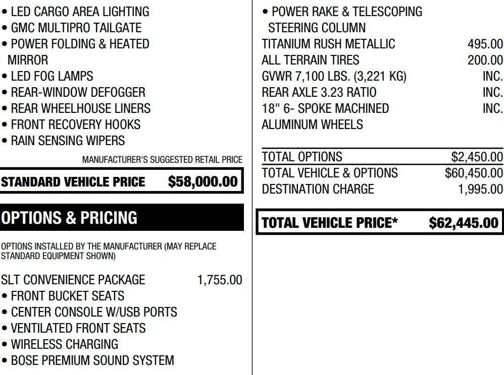 2025 GMC Sierra 1500 SLT