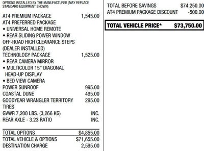 2026 GMC Sierra 1500 AT4