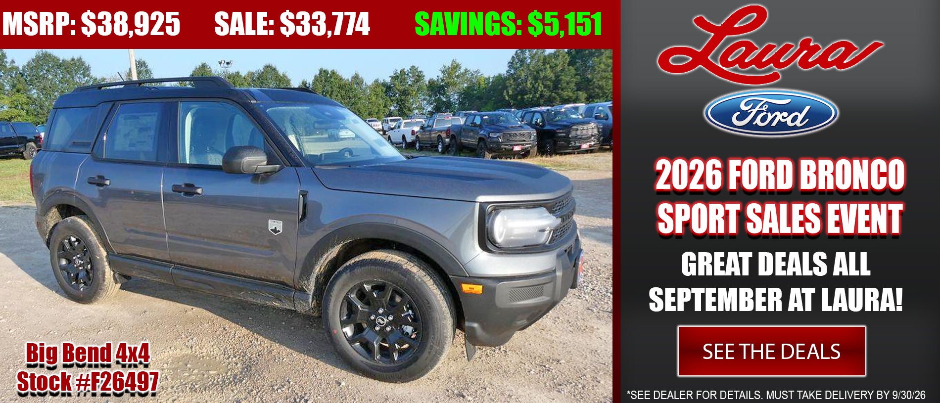 Explore 2025 Ford Bronco Sport at Laura Ford of Sullivan, LLC in Sullivan MO