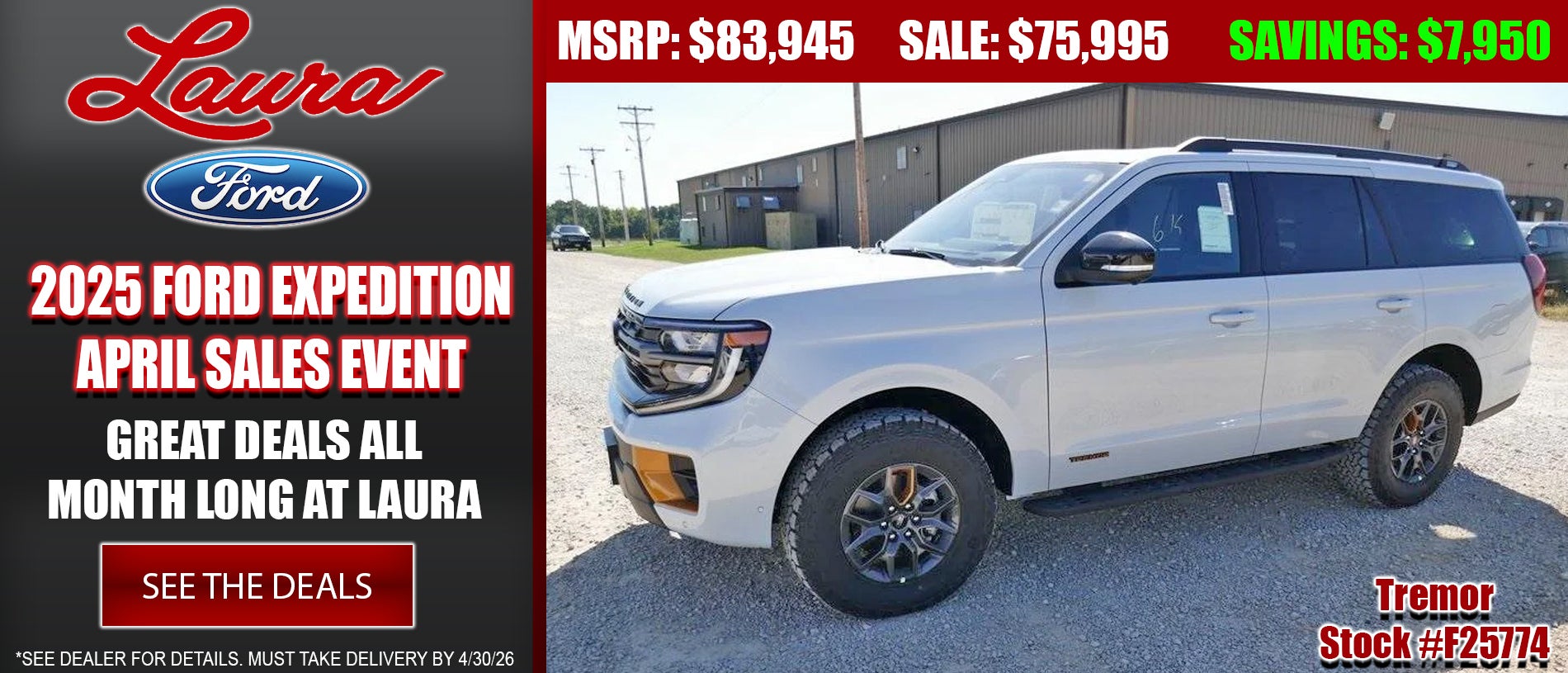 Explore 2025 Ford Expedition at Laura Ford of Sullivan, LLC in Sullivan MO