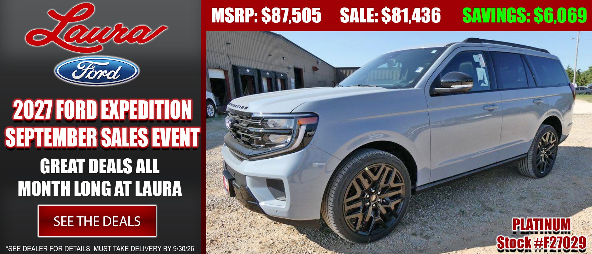 Explore 2025 Ford Expedition at Laura Ford of Sullivan, LLC in Sullivan MO