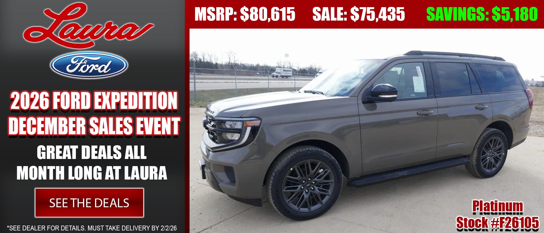 Explore 2025 Ford Expedition at Laura Ford of Sullivan, LLC in Sullivan MO