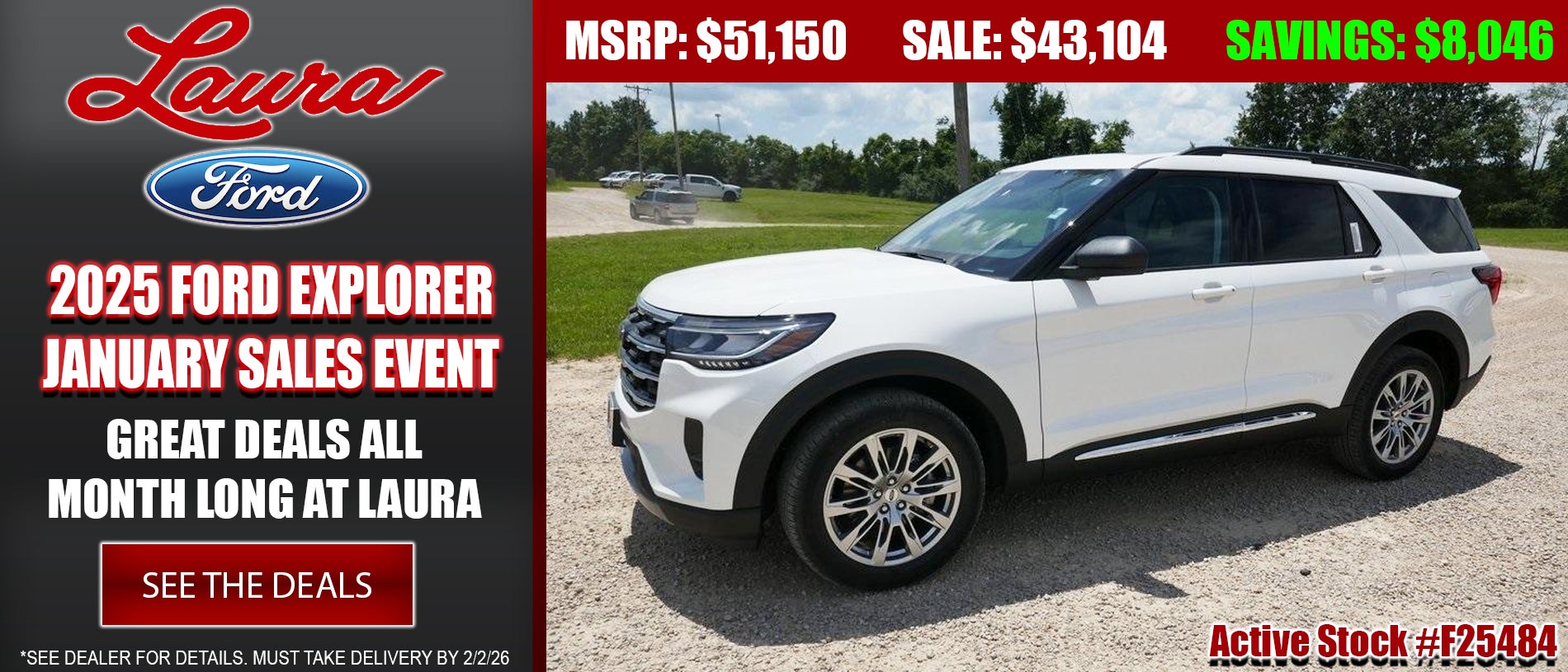 Explore 2025 Ford Explorer at Laura Ford of Sullivan, LLC in Sullivan MO