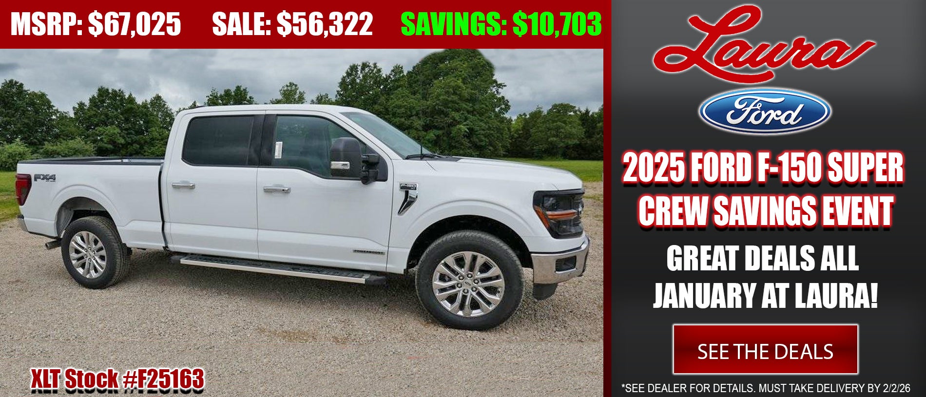 Explore 2025 Ford F-150 at Laura Ford of Sullivan, LLC in Sullivan MO