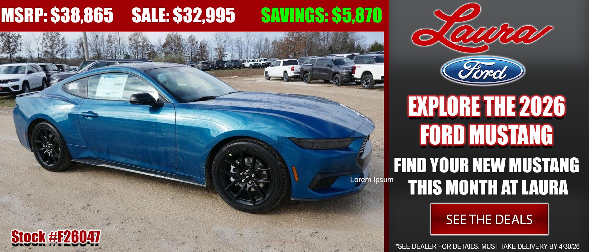 Explore 2025 Ford Mustang at Laura Ford of Sullivan, LLC in Sullivan MO